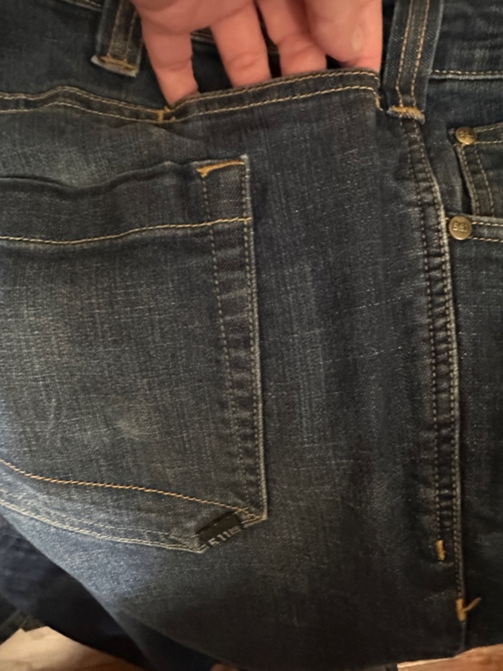 5.11 Men’s Tactical Defender-Flex Straight Leg Jeans in Dark Wash Indigo Size 38 - Picture 9 of 9